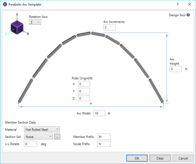 Generation, Parabolic Arc example